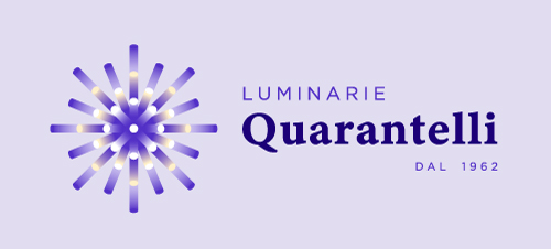 Luminarie Quarantelli logo orizzontale